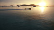 Beautiful sea sunset