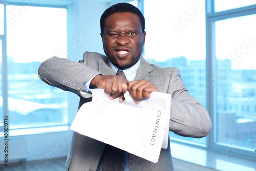 Photo: Voiding contract Voiding contract