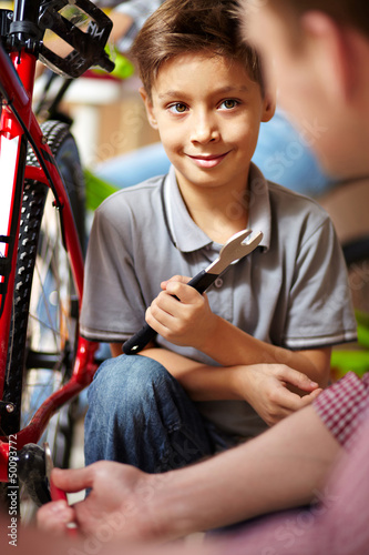 Photo: Bike repair service Bike repair service