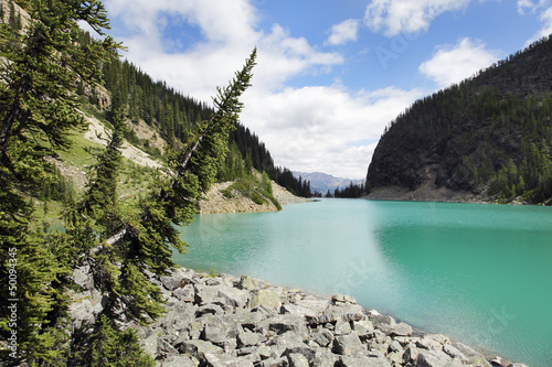 Photo: Kanada, bergsee Kanada, bergsee