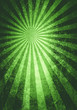 green burst textured