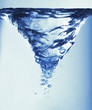 Beautiful water whirling makes your imagines light up