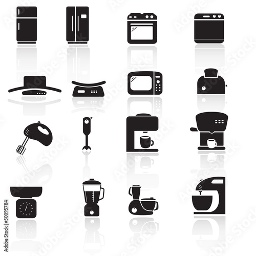 Vector: Household kitchen appliance Household kitchen appliance