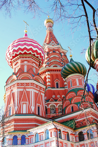 Photo: St. Basil Cathedral, Red Square, Moscow, Russia. St. Basil Cathedral, Red Square, Moscow, Russia.