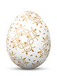Osterei, Muster, Ostern, Retro, Vintage, Floral, Kreuz, bemalt