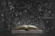 Photo: Imagination and book Imagination and book