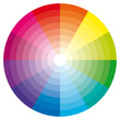Color wheel illustration.