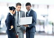Young and successful businessteam