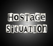 Hostage concept.