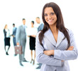 Portrrait of a young business woman