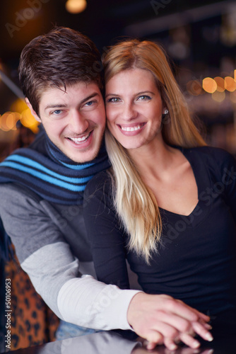 Photo: Portrait of a happy young couple Portrait of a happy young couple