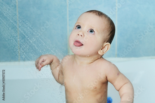 Photo: under the shower under the shower