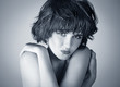 portrait of a beautiful young woman