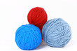 Balls of yarn for knitting, crocheting, and other crafts.