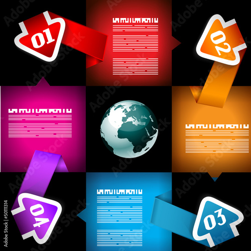 Vector: Infographic template for statistic data visualization. Infographic template for statistic data visualization.