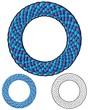 braided border