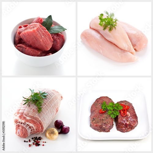 Photo: Rohes Fleisch Rohes Fleisch