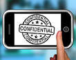 Confidential On Smartphone Shows Classified Information