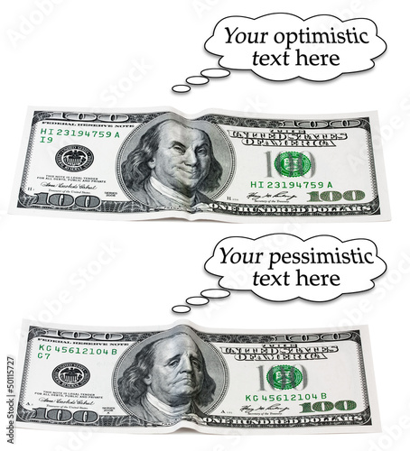 Photo: optimistic or pessimistic, 100 dollar set 2 optimistic or pessimistic, 100 dollar set 2