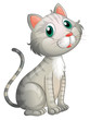 An adorable cat