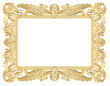 Gold frame