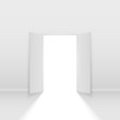 Double open door