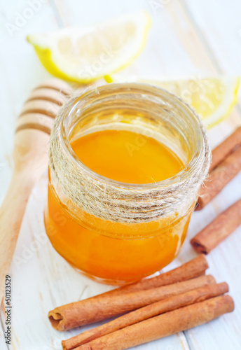 Photo: honey,cinnamon,and lemon honey,cinnamon,and lemon