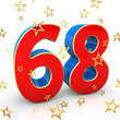 Sixty-Eight Years Old - Happy Birthday