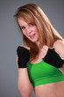 Female boxer