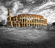The Majestic Coliseum, Rome, Italy.