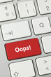 Oops! keyboard key