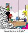 Put that in my to do pile