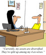Often divorced man sees a financial counselor