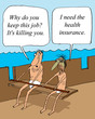 One galley slave asks another about job