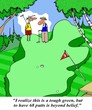 Golfer has 68 putts