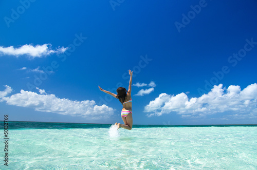 Photo: girl on the sea girl on the sea