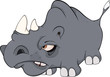 Rhinoceros .Cartoon