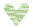 Illustration: heart full of peace heart full of peace
