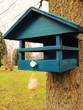 blaues Vogelhaus