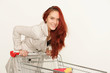 Foto: Frau einkaufen Frau einkaufen