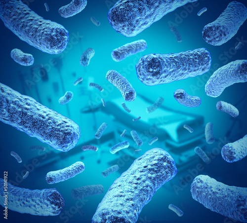 Illustration: Hospital Germs Hospital Germs