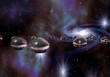 Alien Invasion by Flying Saucers