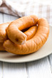 uncooked sausage