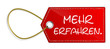 Schild rot mehr erfahren