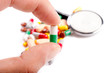 Photo: Pill in the hand Pill in the hand