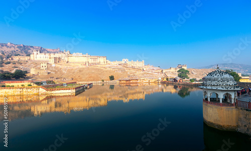 Photo: Maota Lake and Amber Fort Maota Lake and Amber Fort