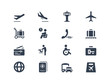 Vecteur : Airport icons Airport icons