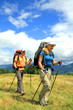 Photo: Summer hiking in the mountains. Summer hiking in the mountains.