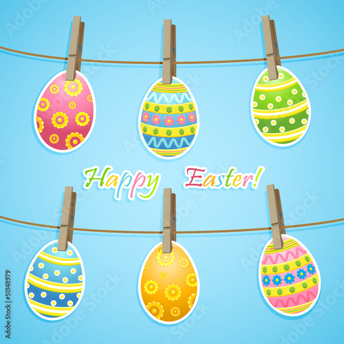 Vector: Easter eggs Easter eggs