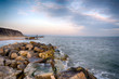 Sunset at Hengistbury Head Beach